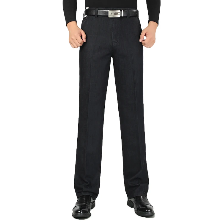 mens pants business gray Anti wrinkle
