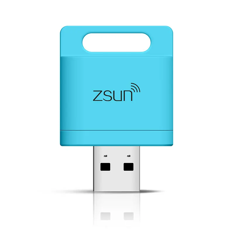 Zsun беспроводной wi fi usb считыватель смарт карт WLAN новое поступление мобильный