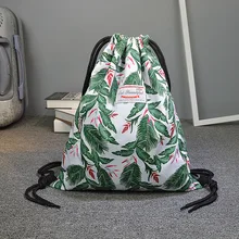 Простой удобный водонепроницаемый нейлон Открытый шнурок backpackIpad сдоба кошелек чехол с зеленый/светло-зеленый для мальчиков и девочек