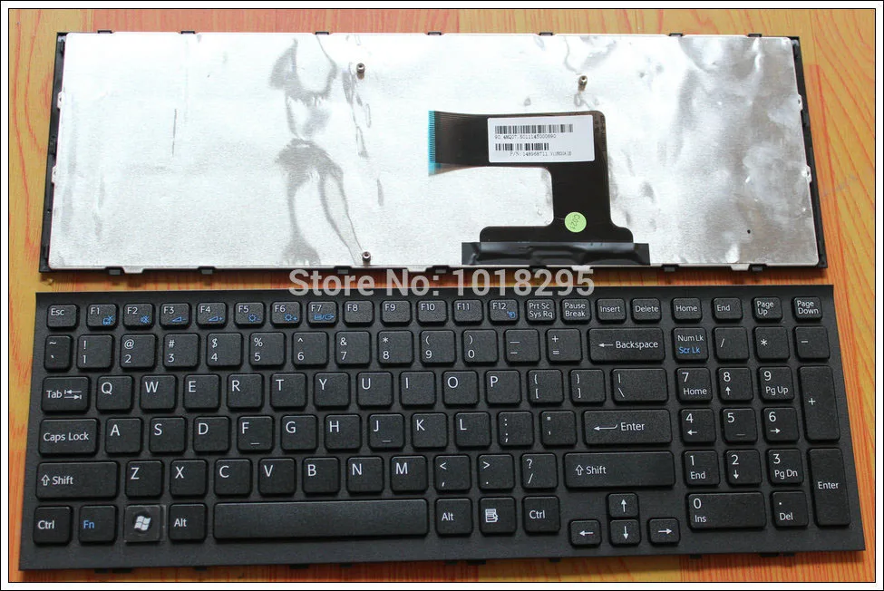 Для Sony Vaio VPC-EL111T VPC-EL15FX VPC-EL17FX VPC-EL22FX VPC-EL22FX/B VPC-EL17FX/W VPC-EL24FX US клавиатура ноутбука