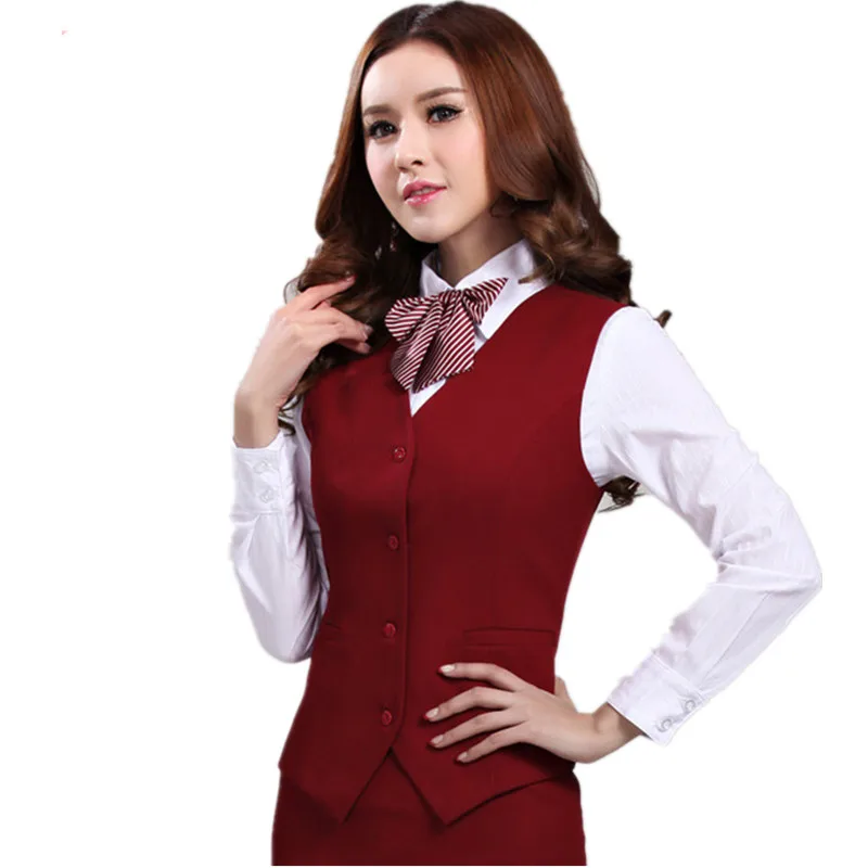 red vest womens outfit