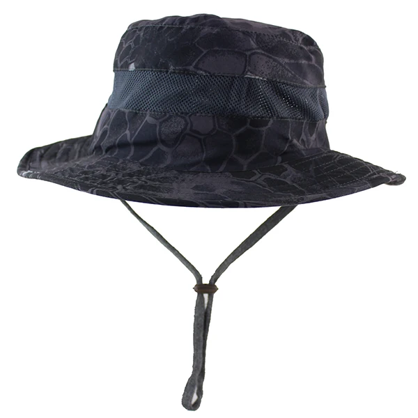 UPF50+ Summer Sun Hat for Mens Womens Waterproof Bucket Hat Breathable Mesh Boonie Hat Outdoor Foldable Quickdry UV Protection - Цвет: TYP