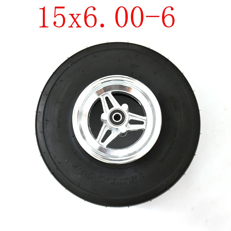 Good Quality Small Harley Widened Tire 15x6.00-6 Motorcycle Rim, Tubeless Tire Four Wheel Tire Vacuum Road Tire