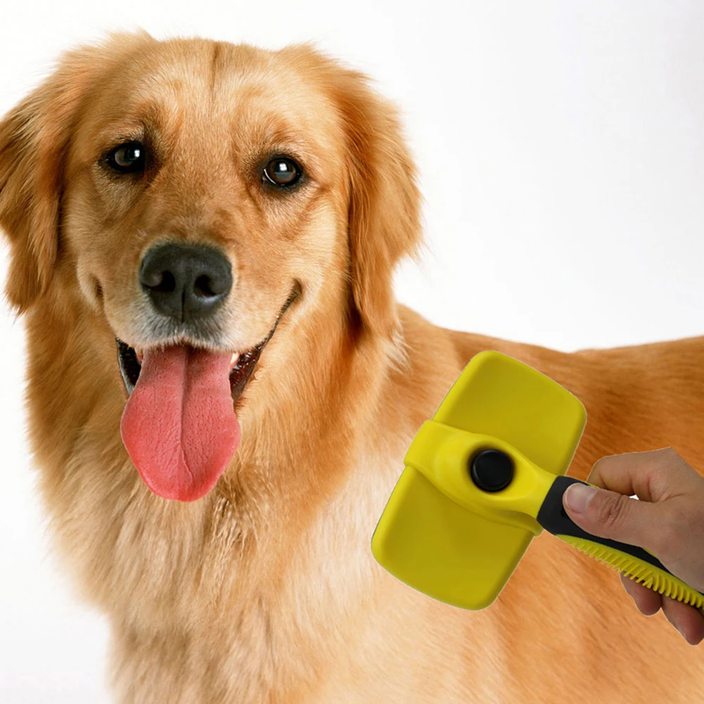 Pet Neat Self Cleaning Brush Effectively Reduces Shedding Professional
