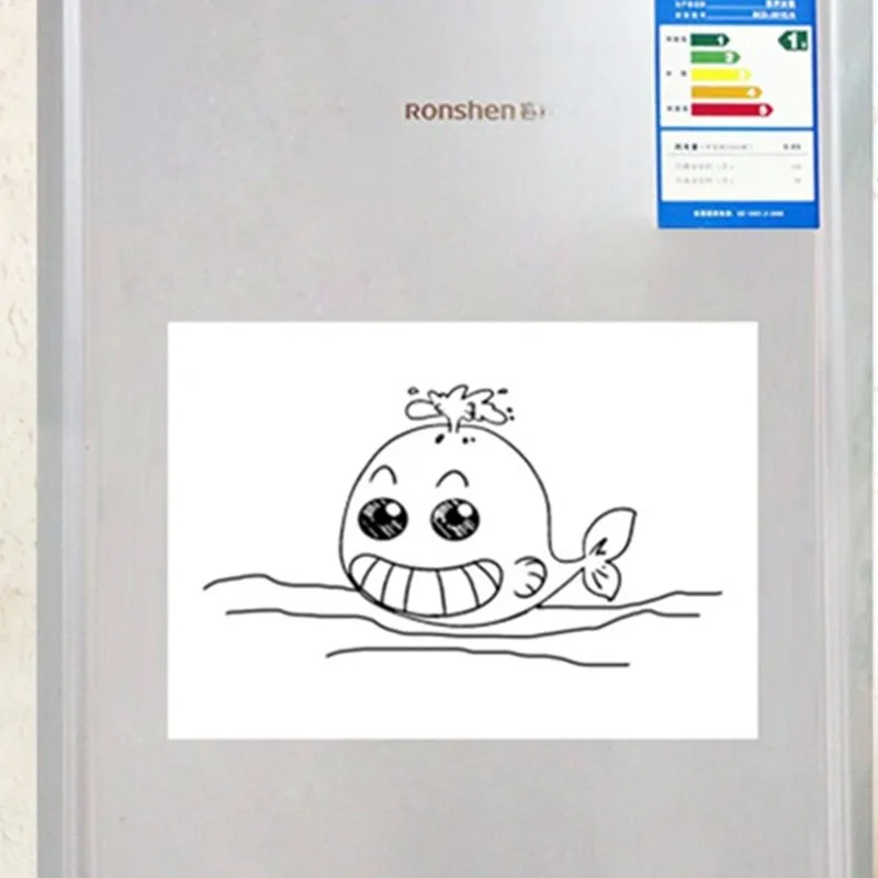 

21*30cm Soft Fridge Magnets Flexible Mini Whiteboard PET Film Message Board Magnetic Notes Refrigerator Memo Pad
