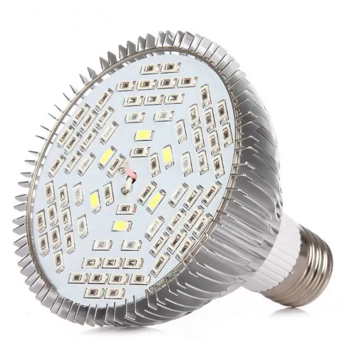 30 Вт/50 Вт/80 Вт полный спектр AC85-265V 5730SMD светодиодный светильник для выращивания растений и гидропоники для выращивания/цветения освещения E27