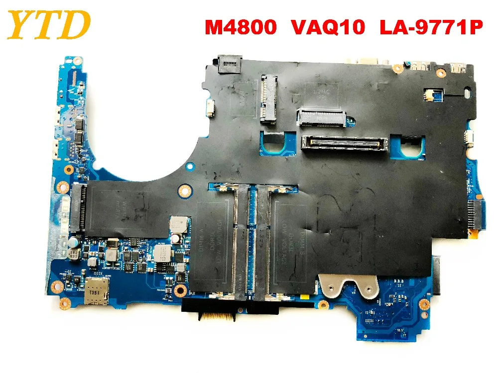 discounted Original for DELL M4800 laptop motherboard M4800 VAQ10 LA-9771P tested good free shipping