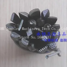 Браслет металлический цветок удар штамповки набор, хорошая твердость и упорство, количество штамповки удар