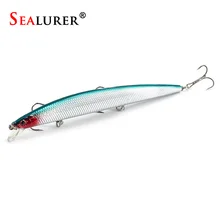 1pcs Fishing Lure Plastic Hard Bait 18cm/26g long Minnow Pesca Fishing Tackle Isca Artificial Bait Crankbait Swimbait