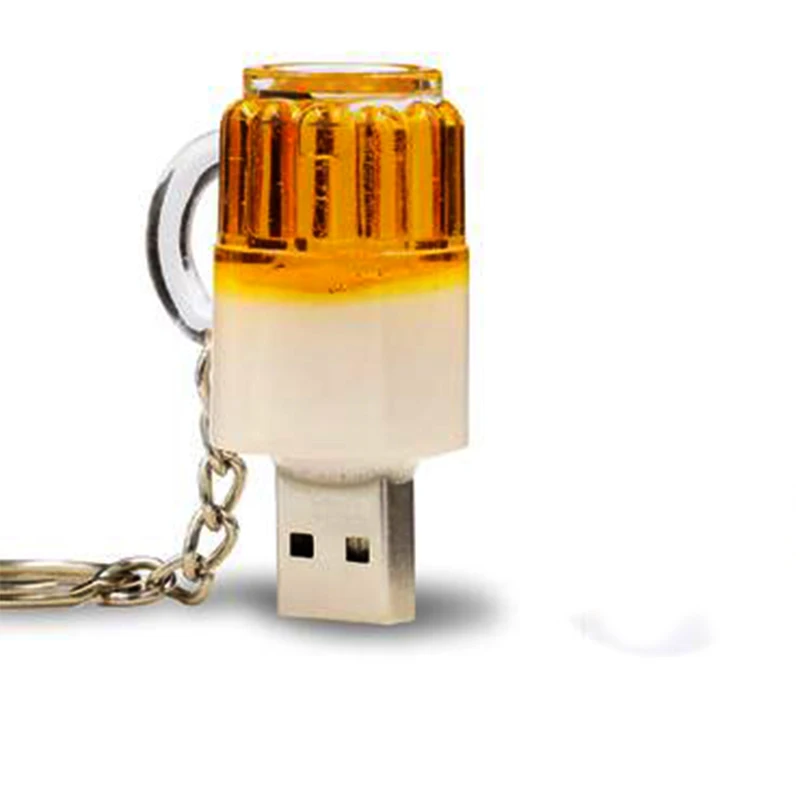 Pendrive cartoon beer mug usb flash drive 4GB 8GB 16GB 32GB 64GB memory sick u disk creative gift real capacity pen drive Pendrive cartoon beer mug usb flash drive 4GB 8GB 16GB 32GB 64GB memory sick u disk creative gift real capacity pen drive
