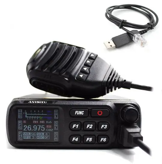 CB-27 Мобильная радиостанция CB AM/FM 12/24 4 Вт 26,965-27,405 МГц Citizen Band все европейские CB Мобильный приемопередатчик FM AM модель cb27 - Цвет: A-CB27and cable