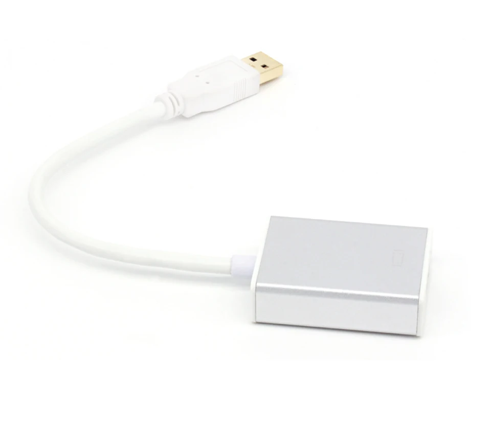 USB3.0 Male to HDMI Female Converter Cable 1080P Cable Aluminium Alloy USB to HDMI External Video Card Multi Monitor Adapter (7)