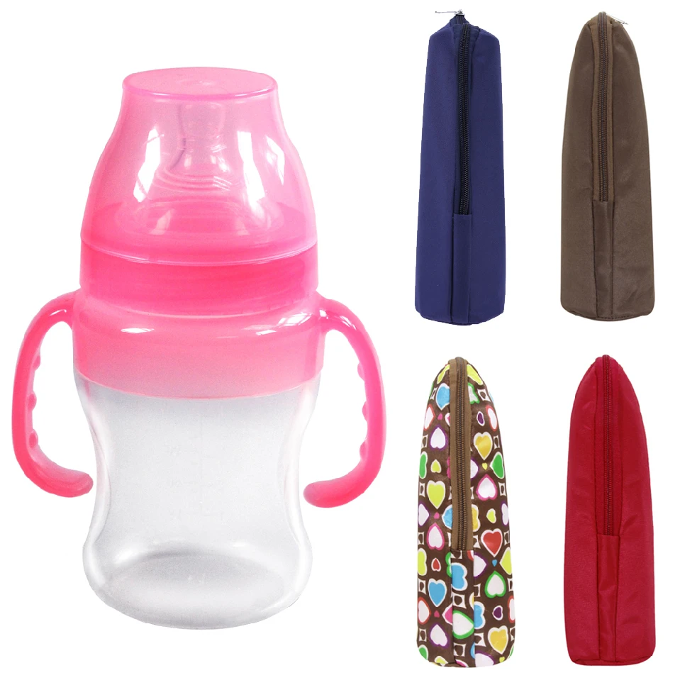 Портативная Детская Бутылочка для грудного молока, сумка для изоляции, Детские подогреватели для молока, сумка, подвесная для детской коляски, сумка для еды, бутылки для воды