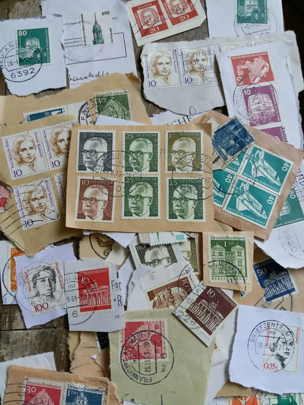 

1 pcs Used Post Stamps Germany (Some Repeated) Colection Wholesell