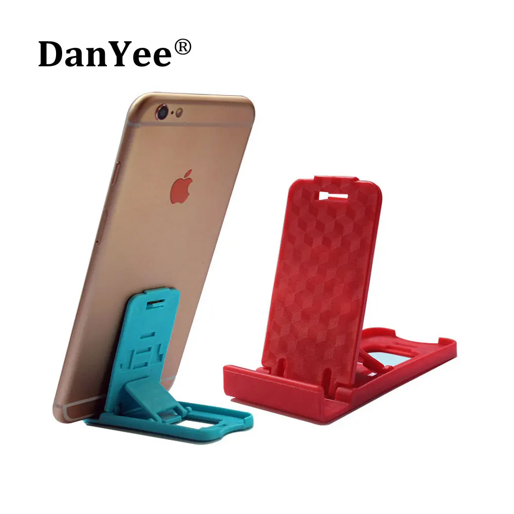 DanYee Foldable Universal Mobile Phone Holder Mini Desk Station Plastic