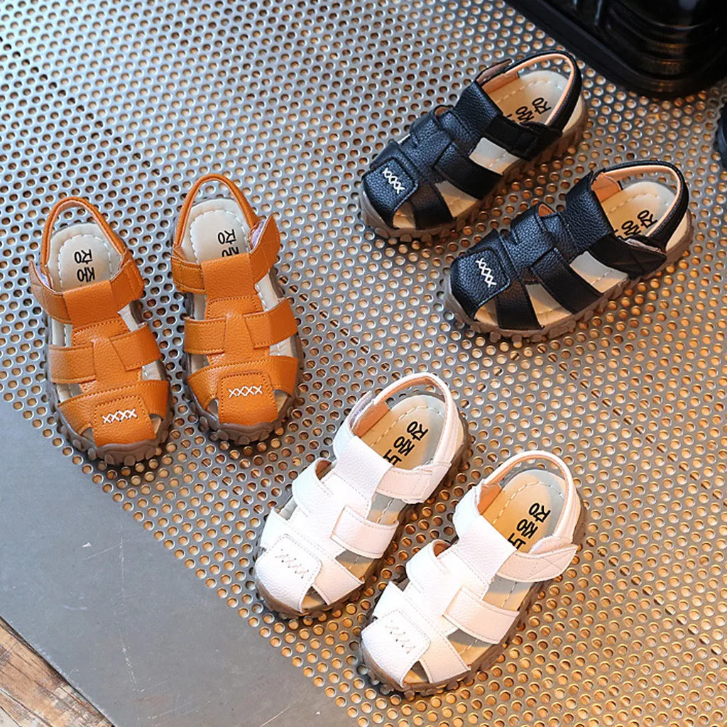 

Summer Newborn Baby Boys Casual Breathable Hollow Out Breathable Baby Slippers Prewalker Sandal Shoes HOOLER