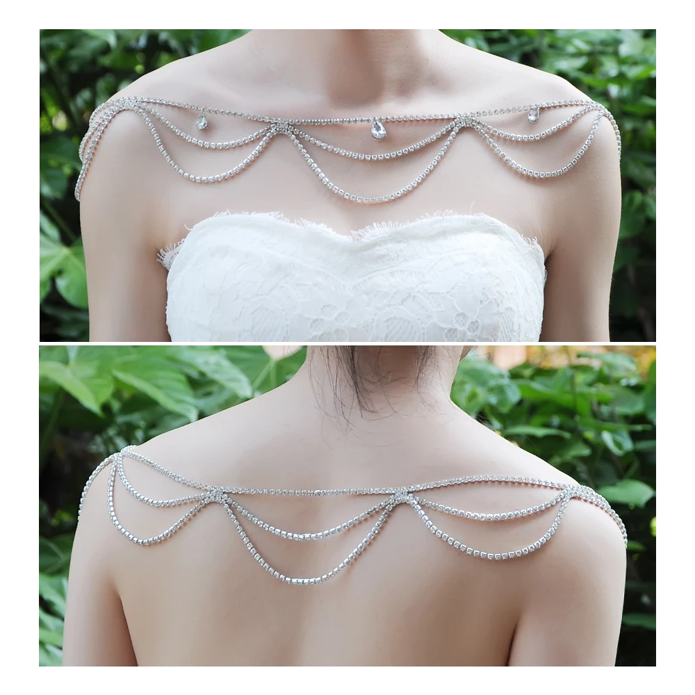 TOPQUEEN G01 аппликация Кристаллы свадебное обертывание Сделано в Китае свадебные аксессуары для невесты вечернее платье шаль для девочки