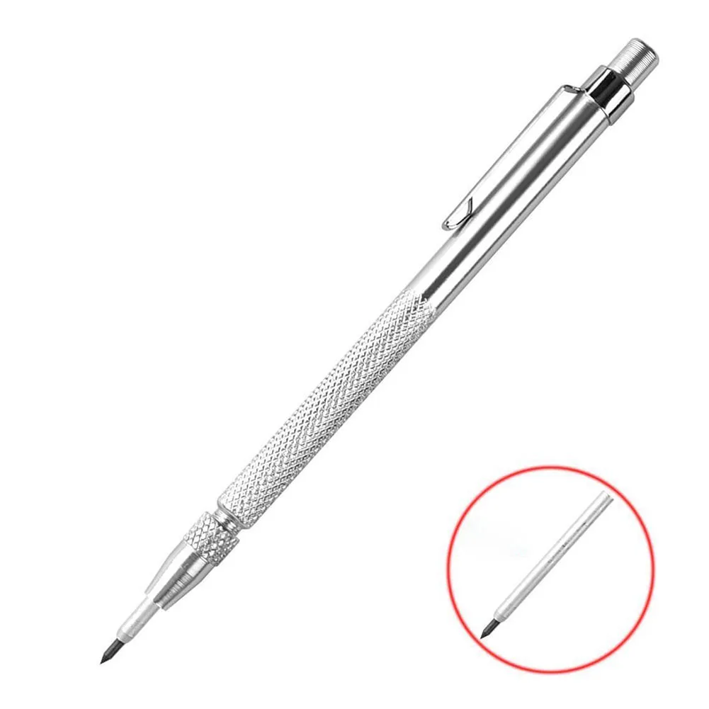 

HOT Tungsten Carbide Scriber with Magnet Aluminum Etching Engraving Pen with Clip for Glass Ceramics NDS66