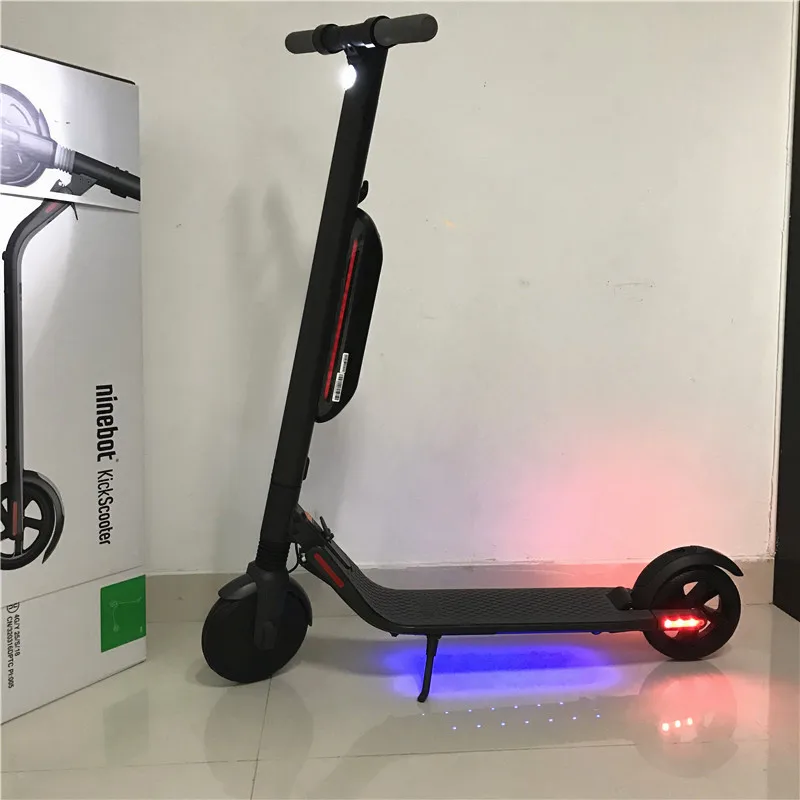 Ninebot ES4 KickScooter версия 1,5 складной умный электрический скутер Ховерборд легкий 30 км/ч с светодиодный дисплеем - Цвет: Ninebot ES4 V1.5