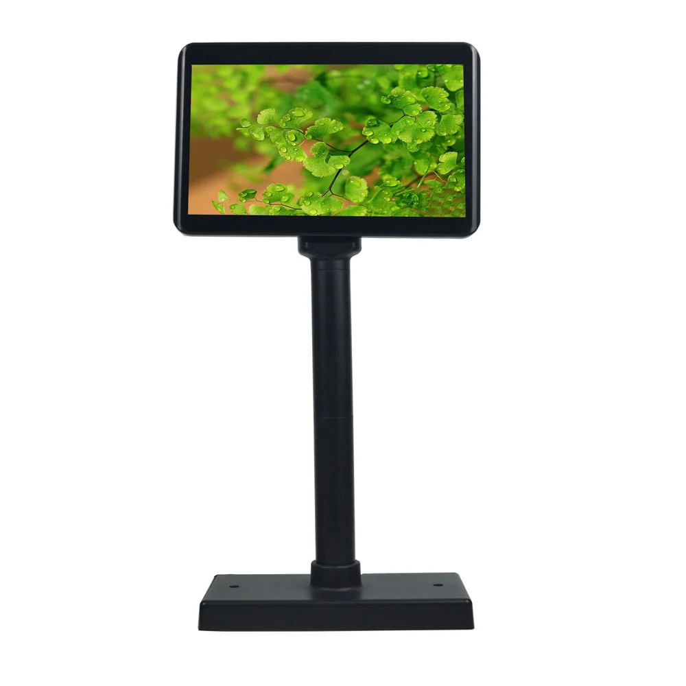 

PM1000L 10 Inches Monitor For POS System High Resolution 1024*800 VGA USB HDMI Optional Adjustable Height