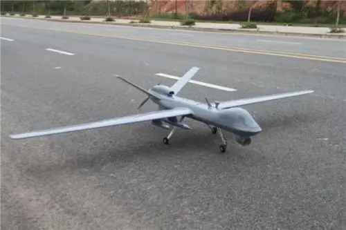 US $2.651.23 Mq9 Uav Scale Predator Of FiberglassBalsa Construction Fpv Uav Composite Platform Kit Frame