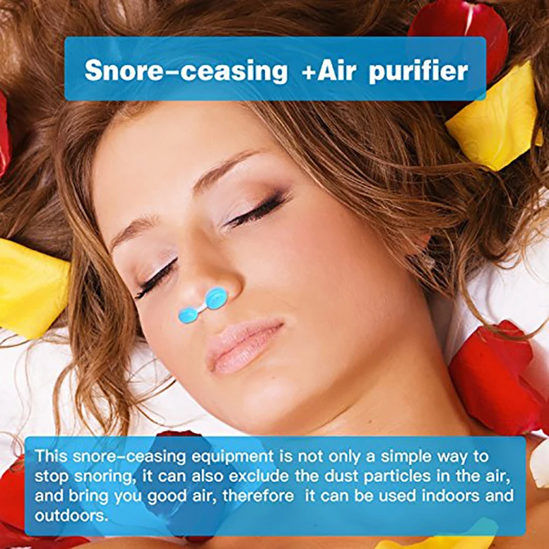 2pcs/lot Anti Snoring Devices Soft Medical Silicone Stop Snoring