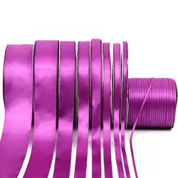 100 ярдов фиолетовый Grosgrain ленты Вышивание Ткань питания Интимные аксессуары Ремесло Подарочная упаковка Свадебные украшения