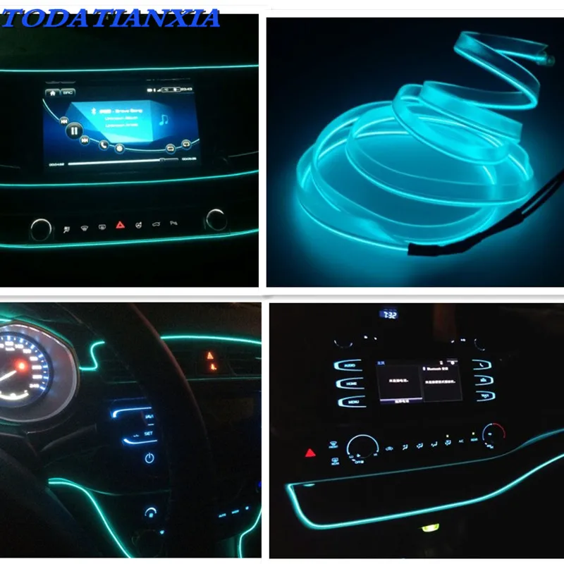

2019 heat Car Interior Atmosphere Lights Styling For Suzuki Swift SX4 Mitsubishi ASX Lancer Outlander Pajero Hyundai Solaris