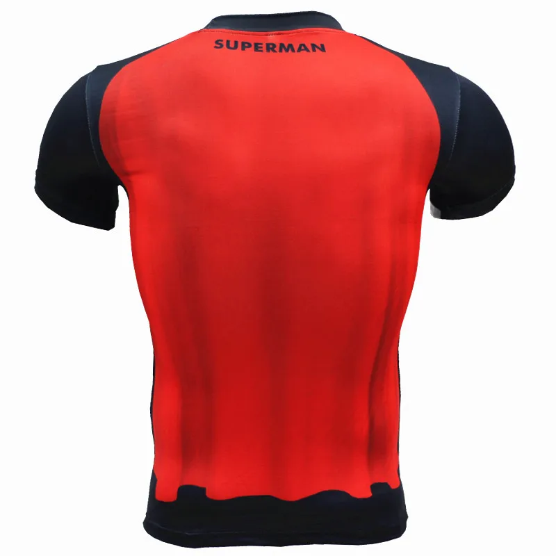 Punisher Superman Batman Spider-man Cosplay T-shirts Compression Men T shirts Summer Short Sleeve Fitness Crossfit Tight Tops  (3)