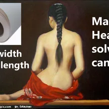 420gsm поли хлопка матовый холст для печати экологически растворителя 36in