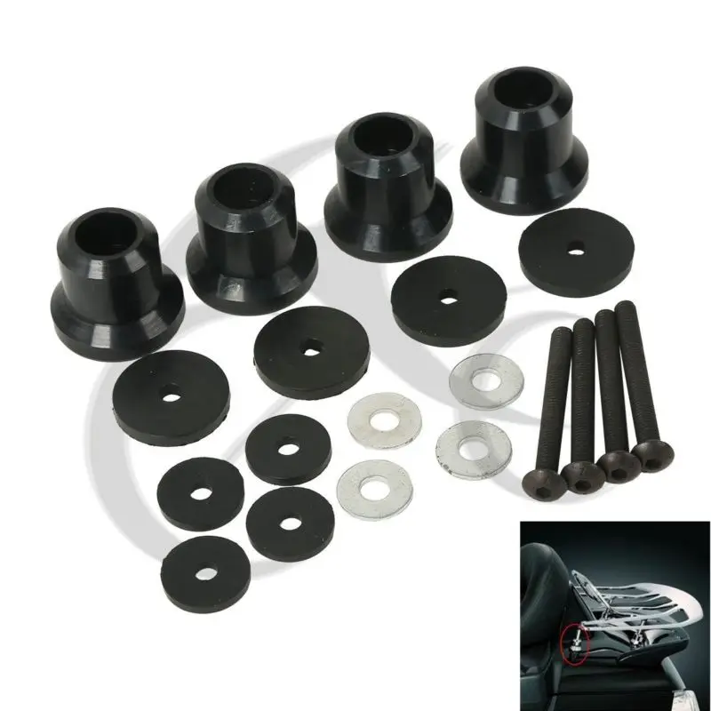 Completo para Honda Risers Goldwing Bagageiro Gl1800 Modelos 01-13 08 5 - 8 Kit Mod. 216848 7 5 8