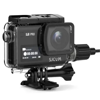 

For SJ8 Series Diving Waterproof Housing Case Shell Motorcycle USB Charging Cable for SJ8Pro SJ8Air SJ8Plus SJCAM Accessories