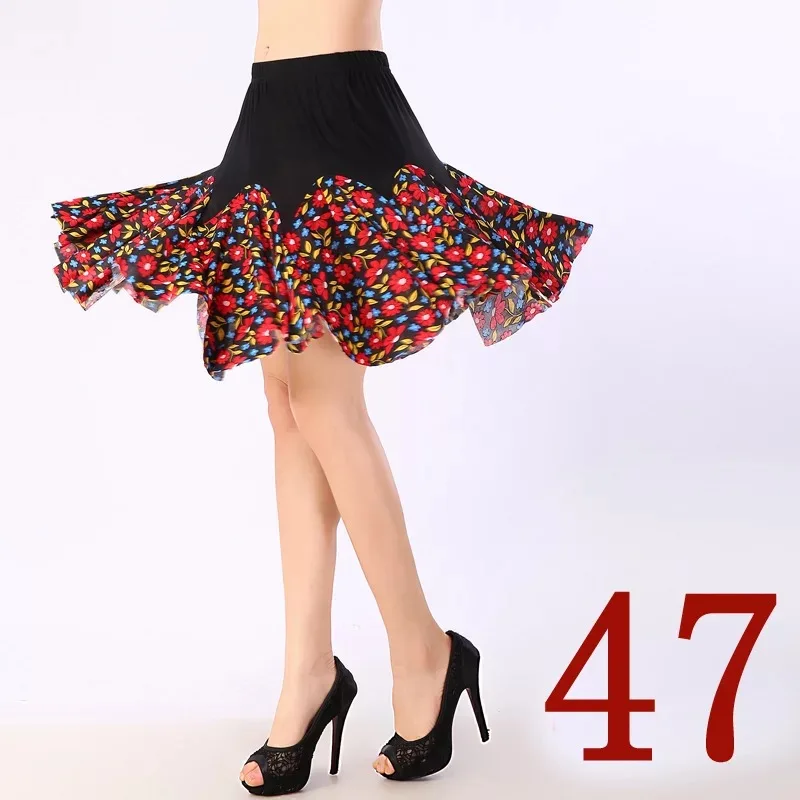 2018_midi_tutu_flower_printed_skirt_Skirts_Woman_printed_Summer_plus_size_elastic_girl_Tulle_Skirt_Women_Clothing_dancing_female_7