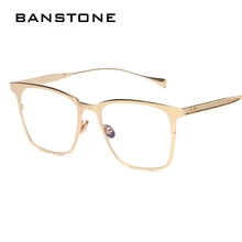 BANSTONE модная оправа для очков мужские повседневные женские очки прозрачные квадратные очки компьютерные оптические очки Lunettes de vue винтажные