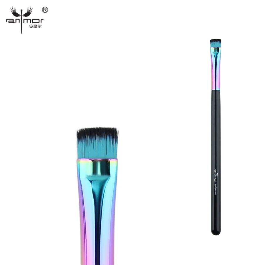 Buy Anmor Synthetic Eyeliner Brush Flat Head Makeup