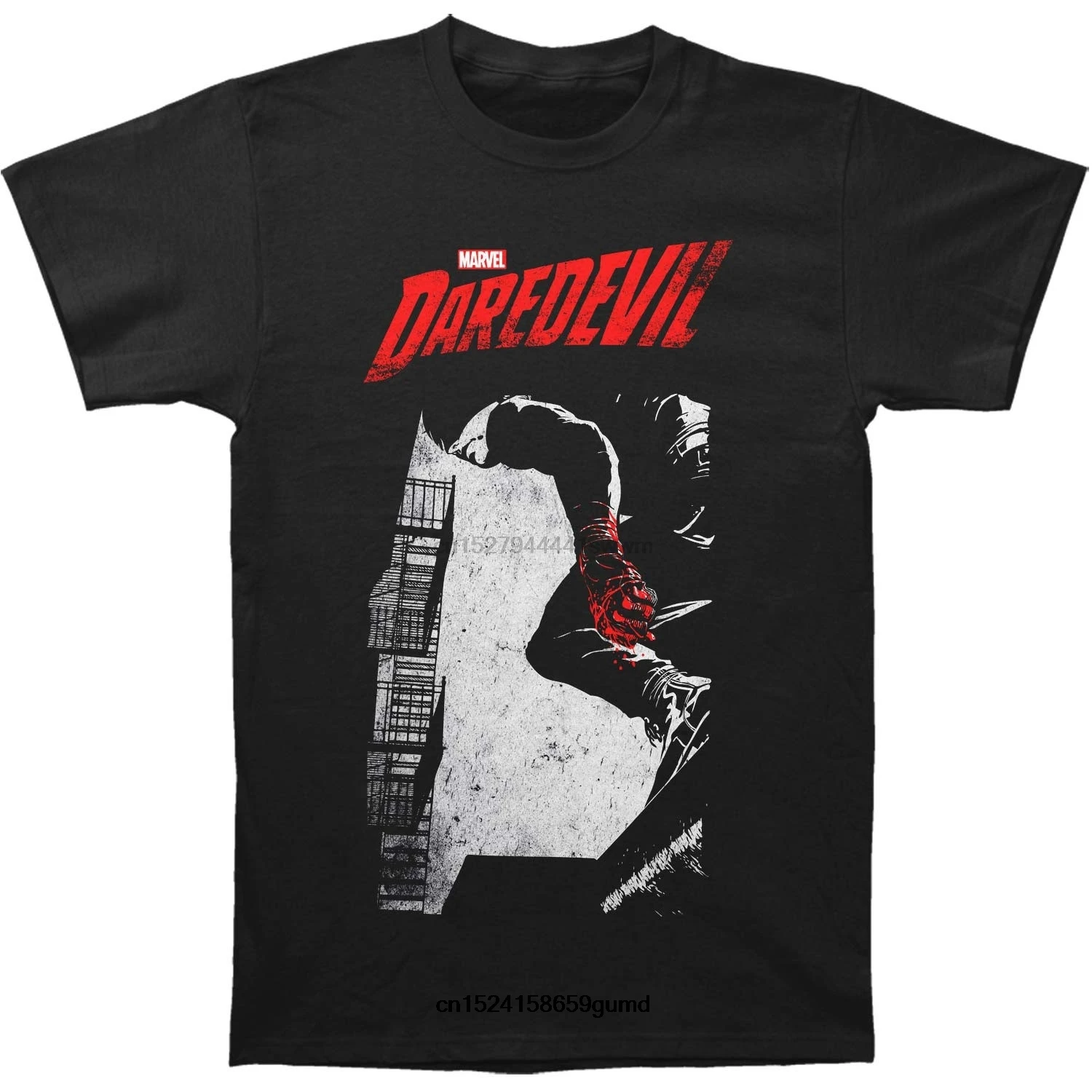 

Funny Men t shirt Women novelty tshirt Daredevil Hell Kitchen Subway T-Shirt