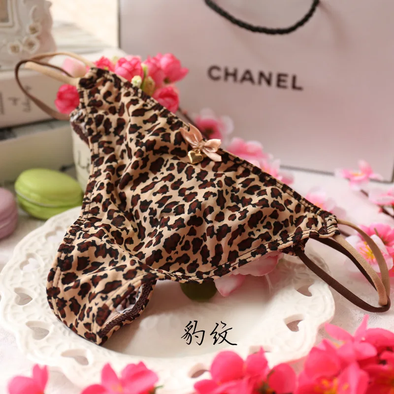 Direct Selling girls Panties Free Shipping sexy Lady's Briefs young girl Underwear leopard 5pc/lot