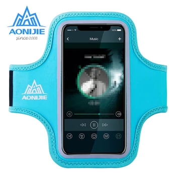 

AONIJIE Waterproof Running Armband Arm Bag Cell Mobile Phone Sports Jogging Case Holder Cover For Fitness Workout A896