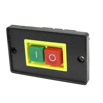 

AC 380V 2KW Red Green 2-Positin I/O Start Stop Push Button Switch