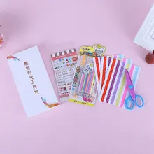 Наклейки для фотоальбомов детские записки DIY свадьба скрапбукинг книга акварель ручка углы Лучший!