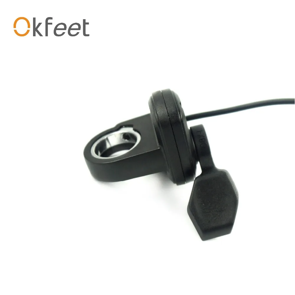 Okfeet Ebike BAFANG BBS01 BBS02 BBSHD Средний двигатель левая ручка 108X большой дроссель для