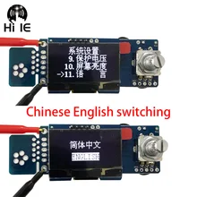 T12 OLED Контроллер Цифровой паяльник станция DIY наборы для T12 советы китайский английский переключение
