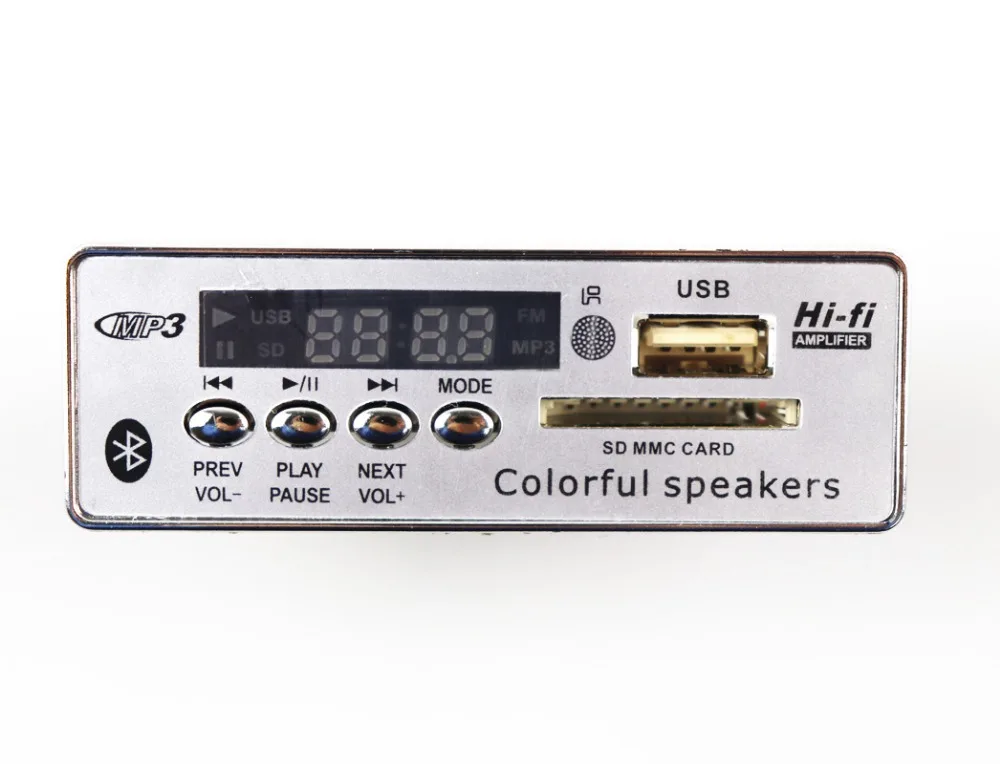 Car USB Bluetooth Hands-free MP3 Player Integrated MP3 Decoder Board Module with Remote Control USB FM Aux Radio for Car Car USB Bluetooth Hands-free MP3 Player Integrated MP3 Decoder Board Module with Remote Control USB FM Aux Radio for Car