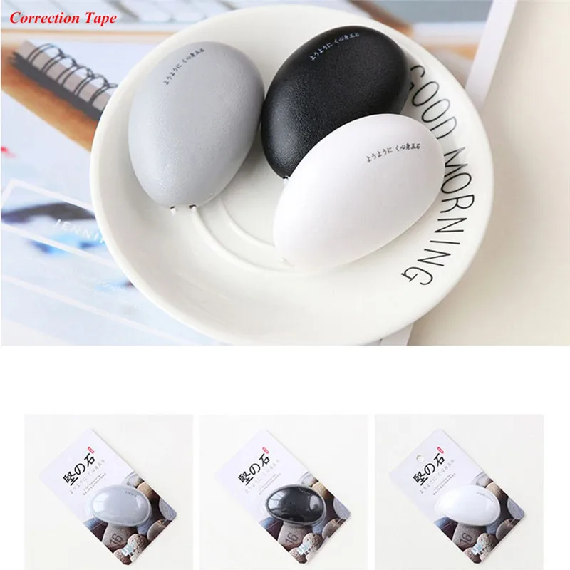

Novelty Cute Cobblestone Style Mini Correction Tape For Kids Office School Supplies Materials Korean Stationery Drop Shipping