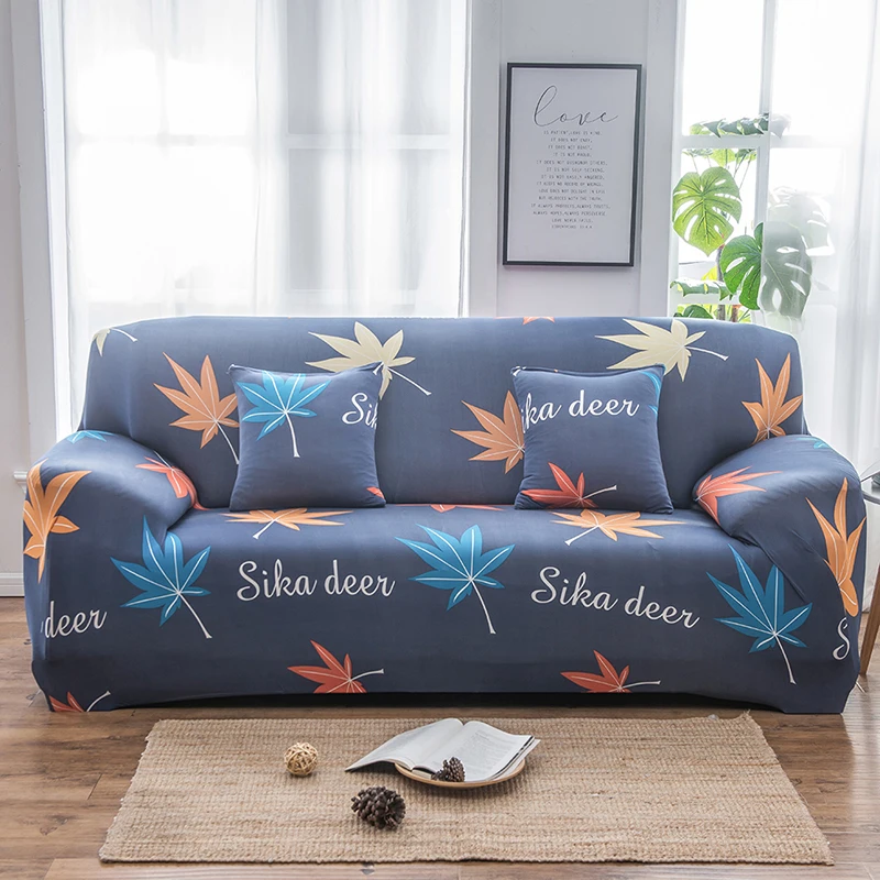 

19 Colors Universal Sofa Covers Elastic Stretch Polyester All-inclusive Slipcovers Sofa Towel Sofa Cushion L-Style Sofa Case29