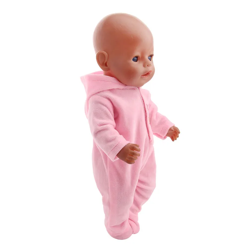 Кукла Одежда Аксессуары милый кролик узор пижамы Ночная рубашка для см 43 см кукла дюймов и 18 дюймов американская кукла для Рождественский