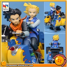 Японское аниме "Драконий Жемчуг дракона Z" MegaHouse Настольный настоящий McCOY полная игрушка серия 04-Android № 17 и 18