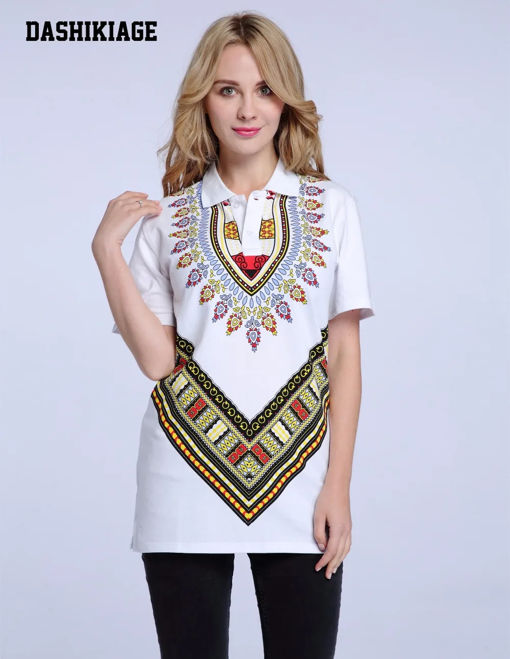 t shirt with african print design