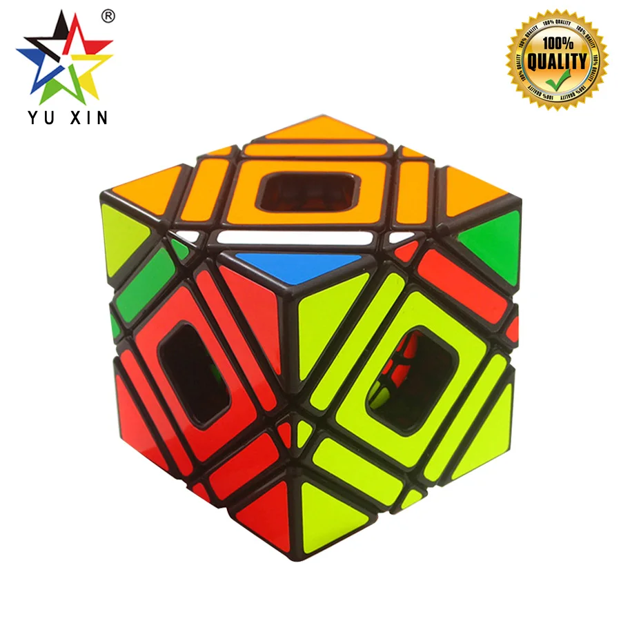 2019 YUXIN multi-skew 3x3x3 магический куб соревнование Жесткий уровень головоломка