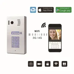 Беспроводной Wi-Fi пульт дистанционного Управление IP видеодомофоны Беспроводной ip-интерком Системы дома дверца Камера дверной звонок